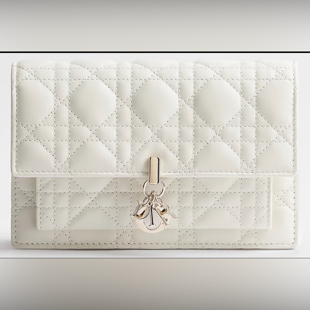 My Dior Daily Pouch with Chain (cream/latte)
